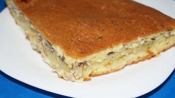 рыбный пирог