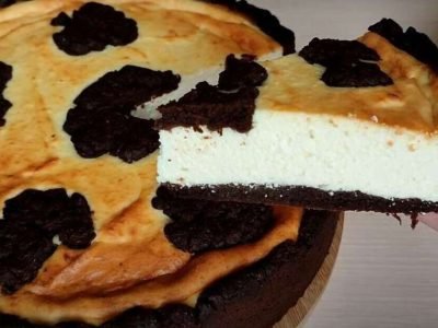 Пирог «Буренка» с творожной начинкой