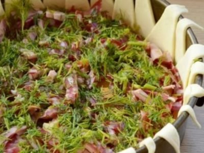 Пирог «Цветок»