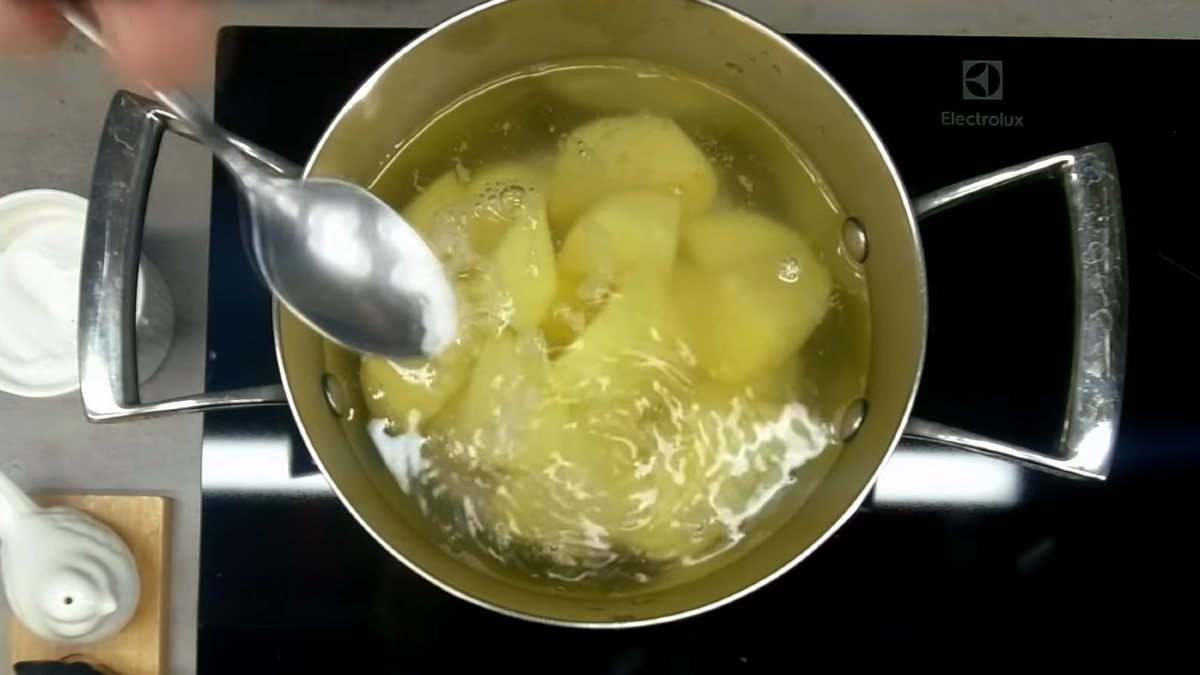 вареный картофель