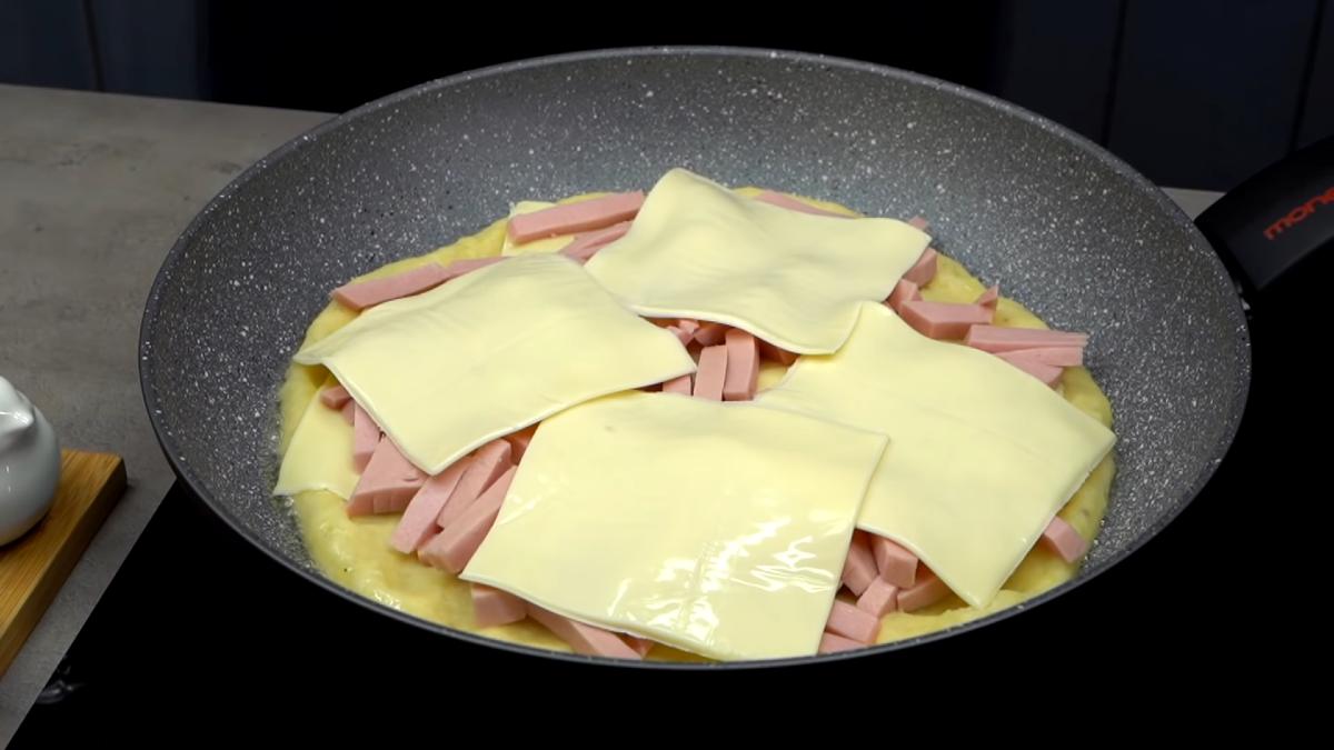 картофельный пирог с начинкой