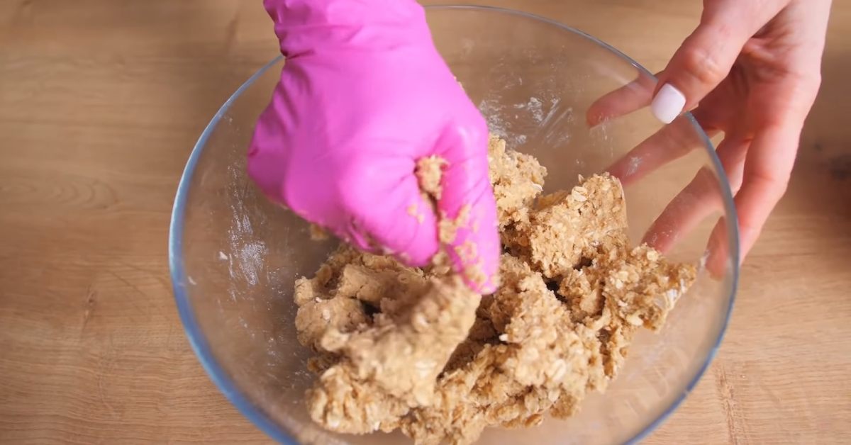 овсяное тесто