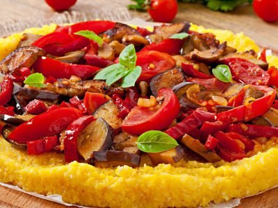 Пирог из поленты