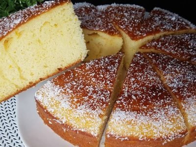 Нежный пирог на апельсиновом соке