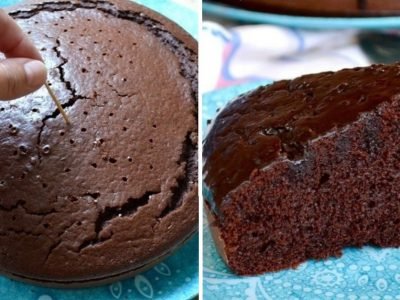 Шоколадный пирог на красном вине