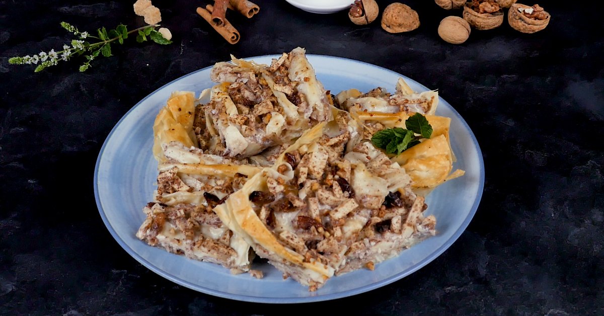 пирог с яблоками
