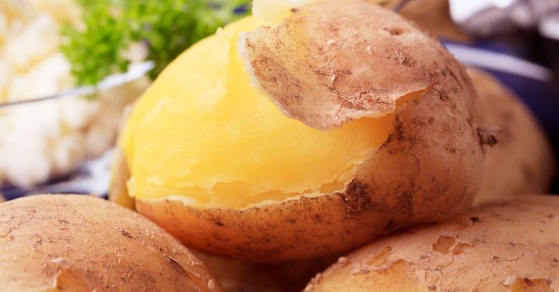 вареный картофель