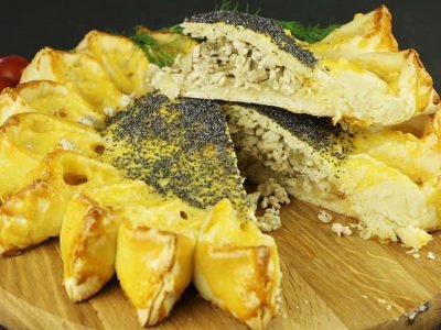 Пирог «Подсолнух»