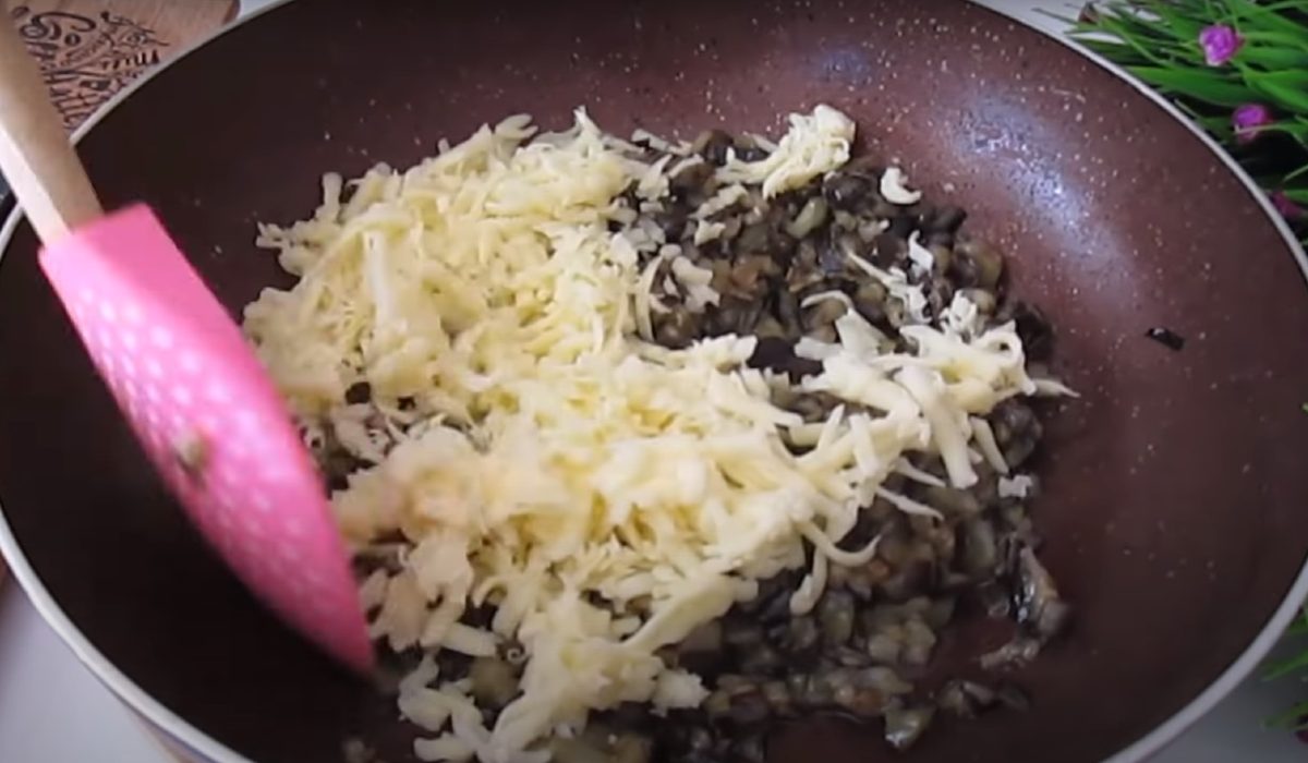 баклажаны с сыром