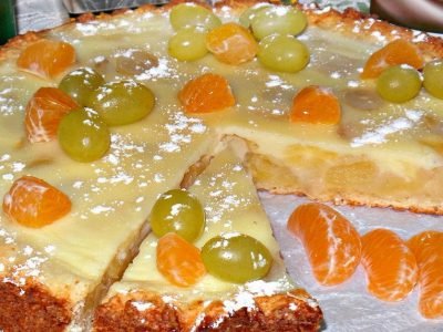 Пирог с фруктами