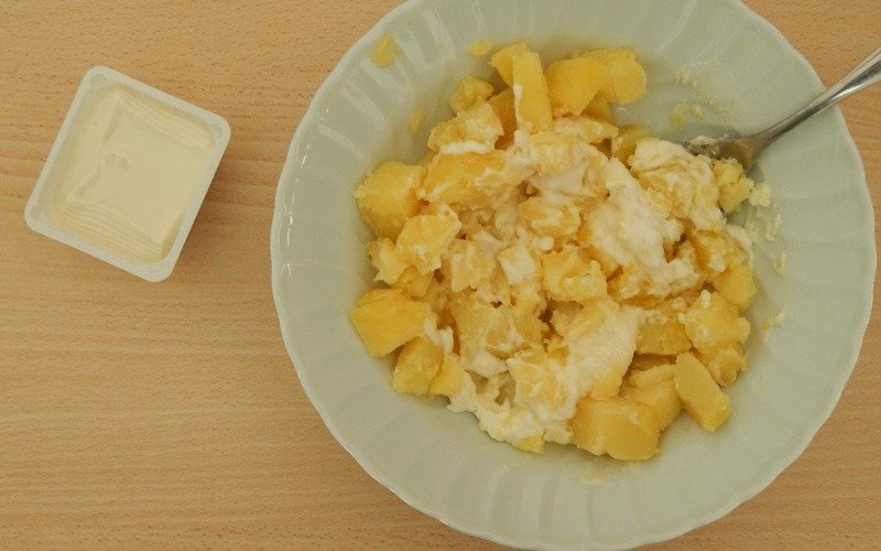 пирог с картофелем и сыром