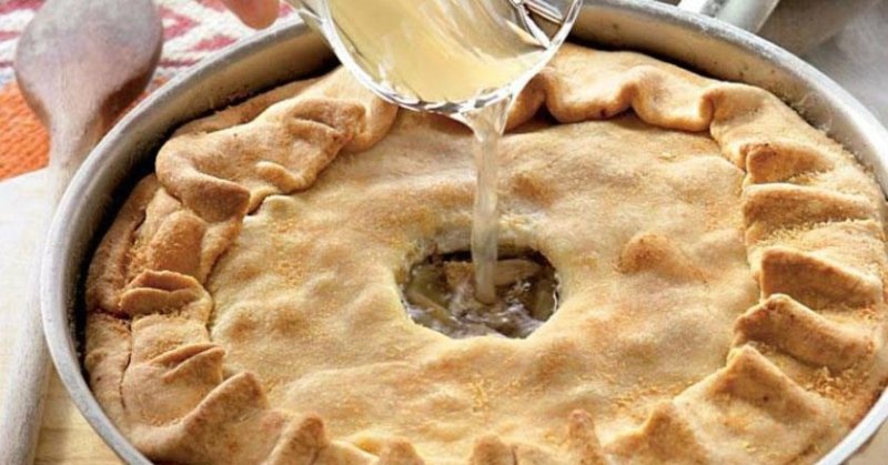 пирог с картошкой без молока