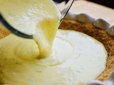 Пирог с киви