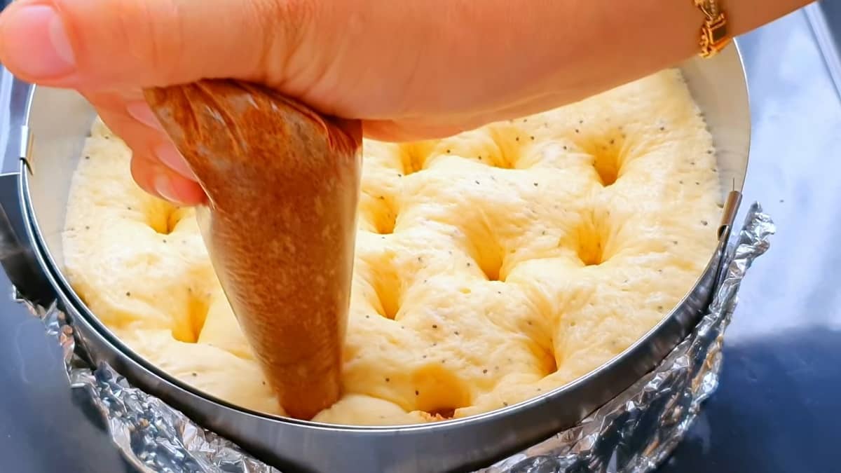 наполнение пирога начинкой