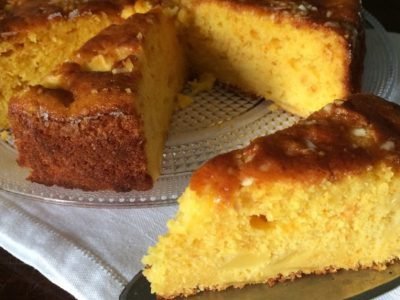 Пирог с мандаринами