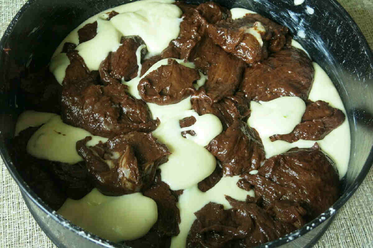 формирование пирога