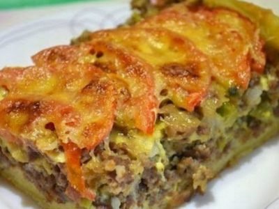 Пирог с мясом