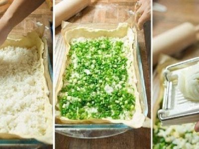 Пирог с семгой