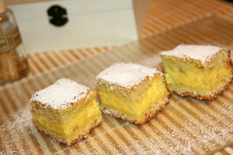 пирог с творожной начинкой