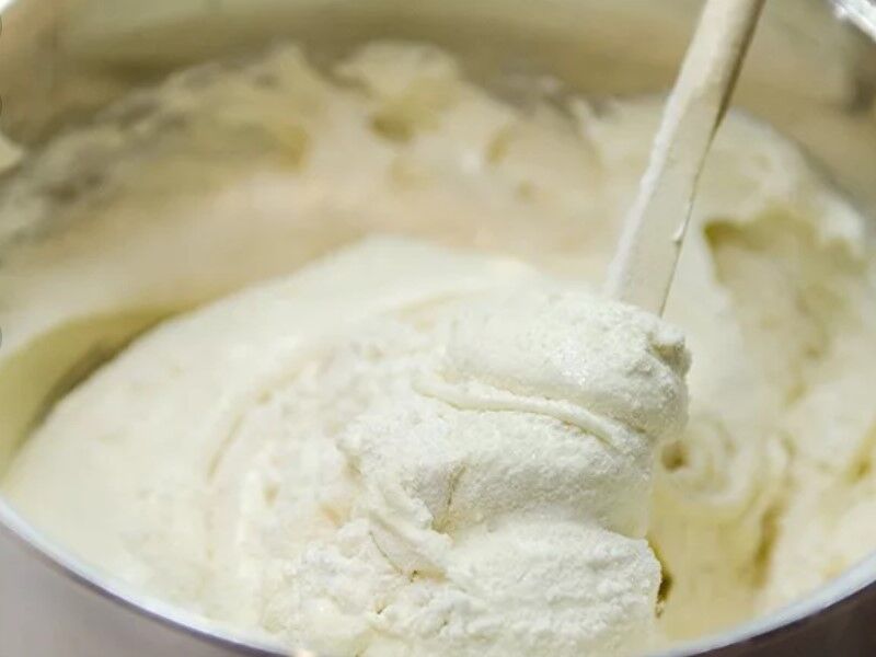 замес бисквита