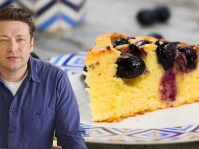Пирог с виноградом от Джейми Оливера
