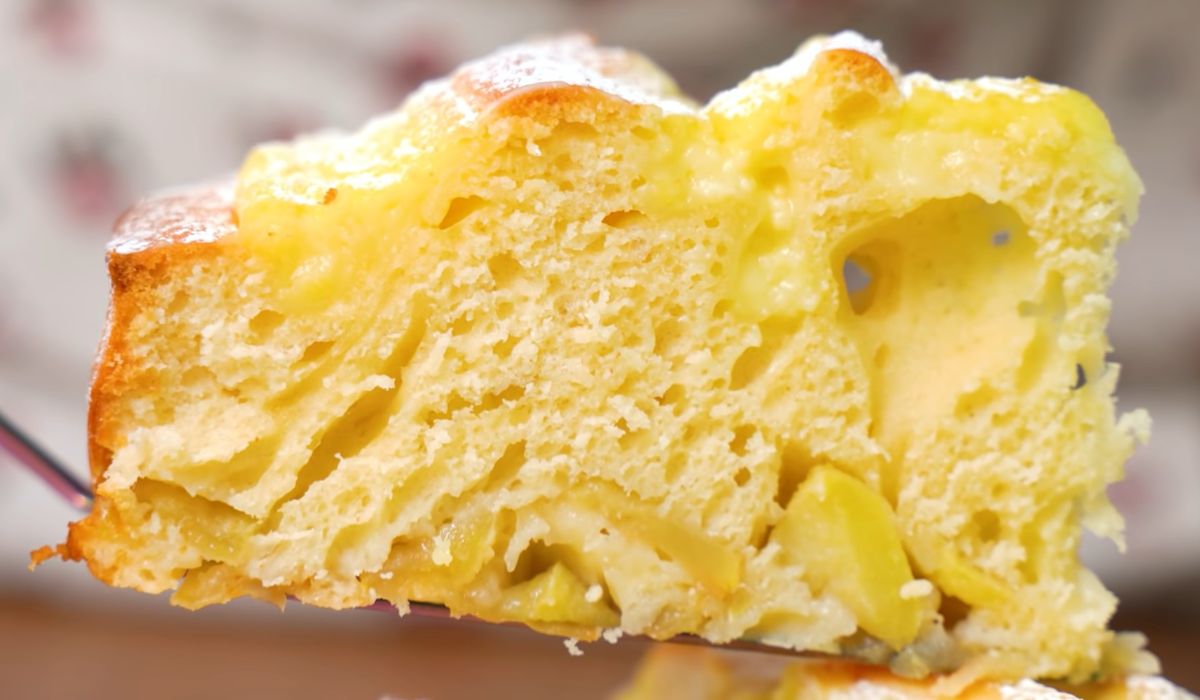 пирог с заварным кремом