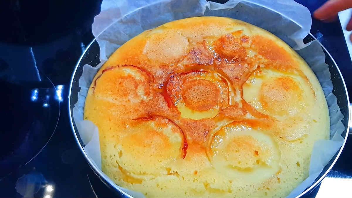 приготовление нижней части пирога