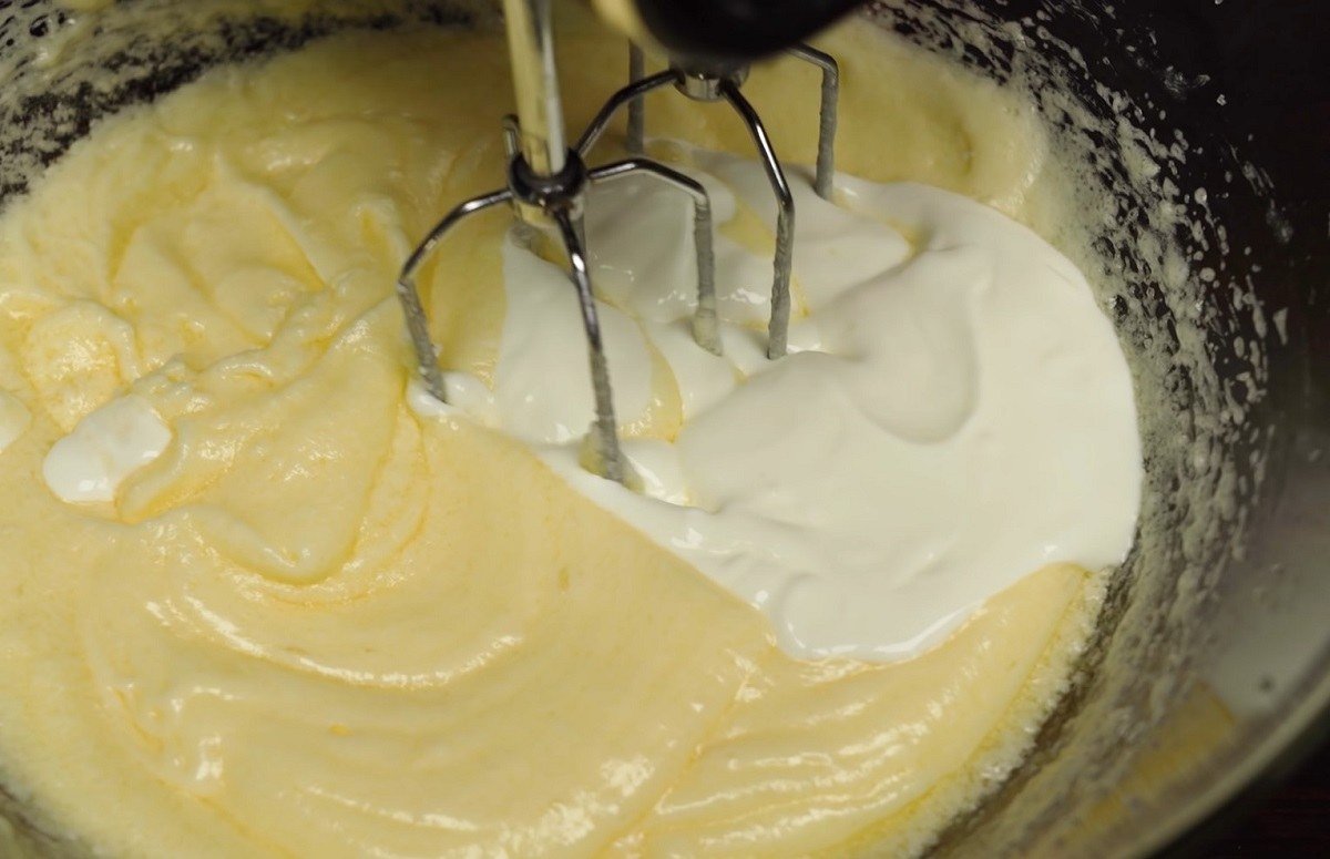 добавление сметаны