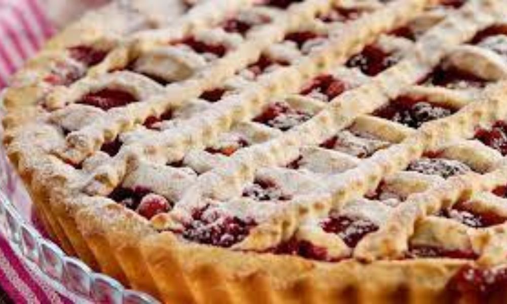 пирог с ягодами