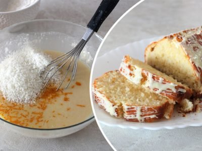 Пирог «Снежный» на молоке