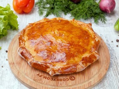 Пирог со скумбрией