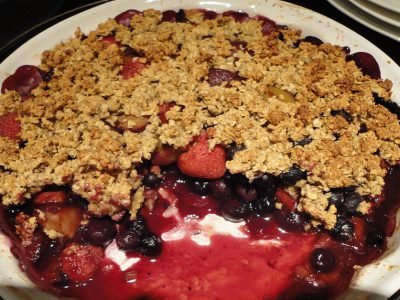 Пирог со сливами