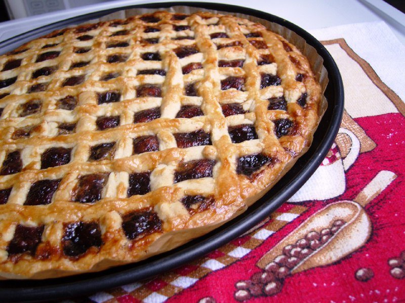 Пирог со смородиновым вареньем – пошаговый рецепт приготовления с фото
