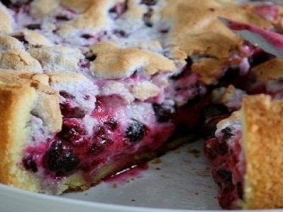 Пирог со смородиной