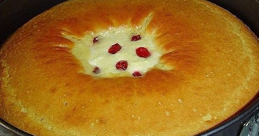 Пирог-ватрушка