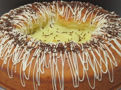 Пирог «Вулкан»