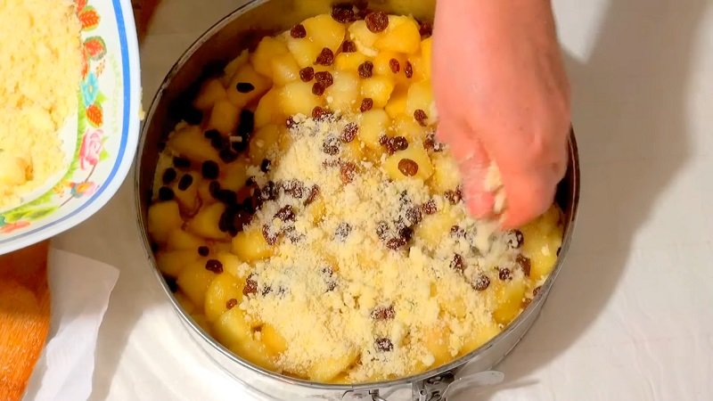 формирование пирога