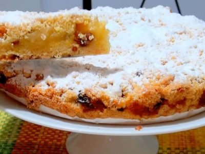 Пирог «Яблочный крамбл»