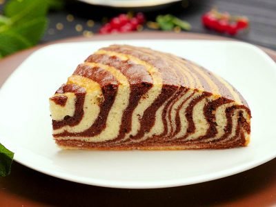 Пирог «Зебра»