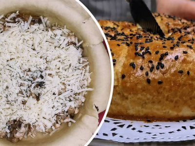 Пирог «Жюльен» с курицей и грибами