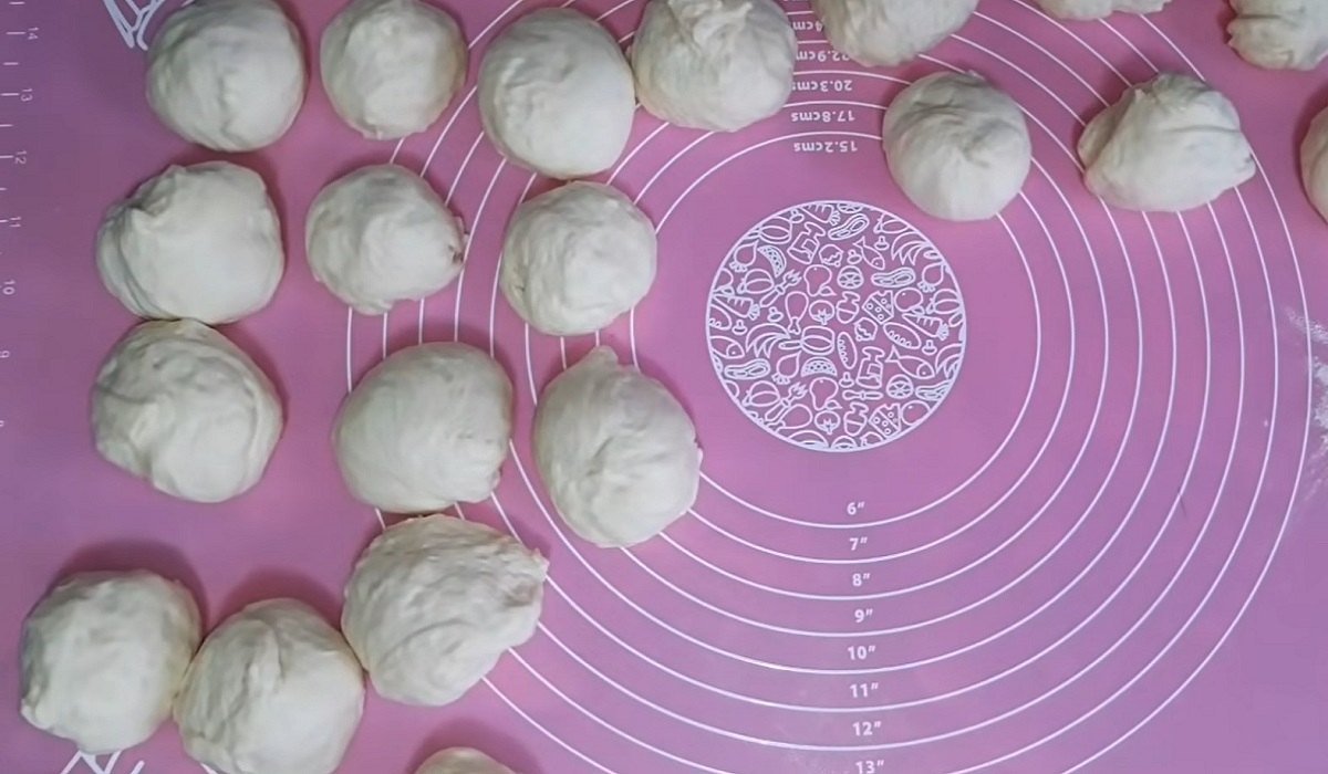 шарики из теста