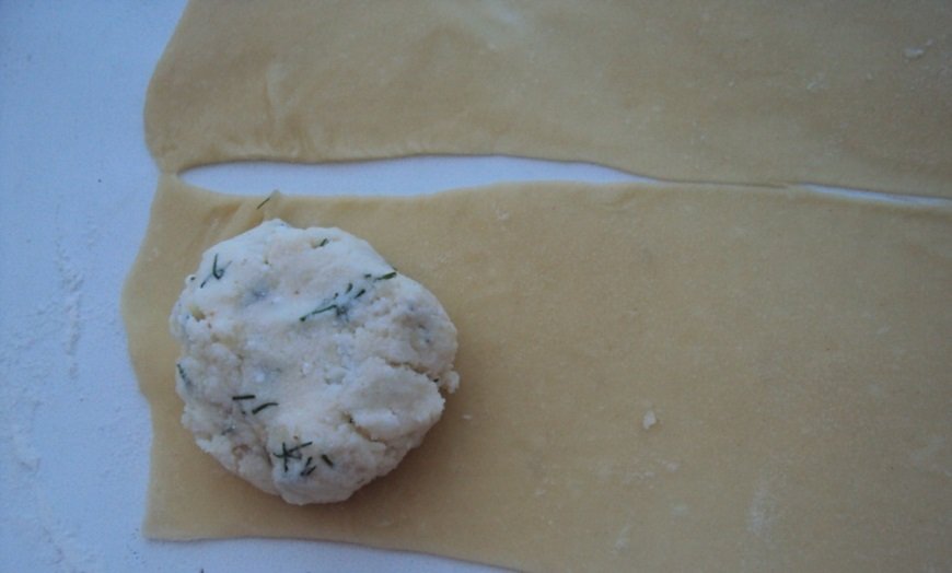 пирожки на сковородке