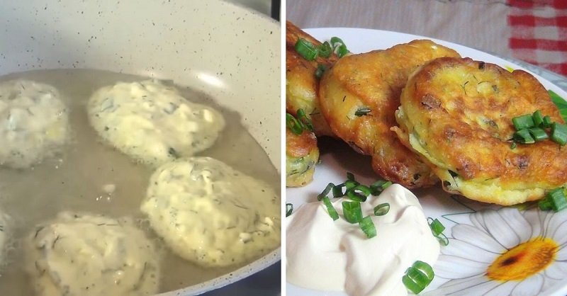 жарка оладьев