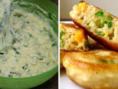 Пирожки-оладьи на скорую руку