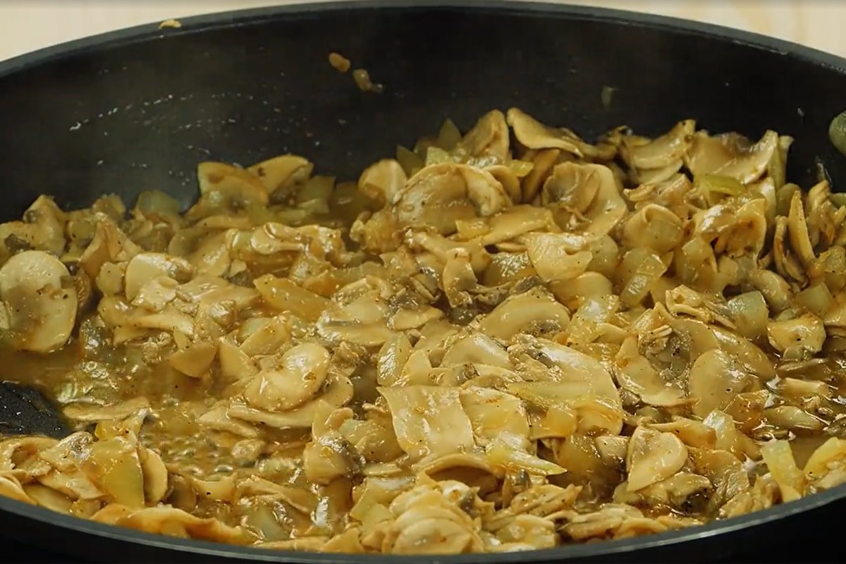 грибная начинка для пирожков