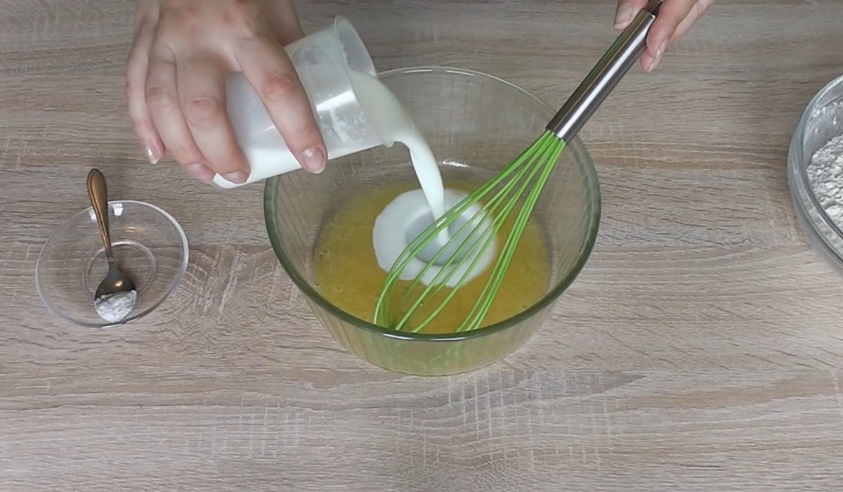 добавление кефира