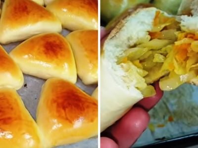 Пирожки с капустой на дрожжах: на второй день еще вкуснее