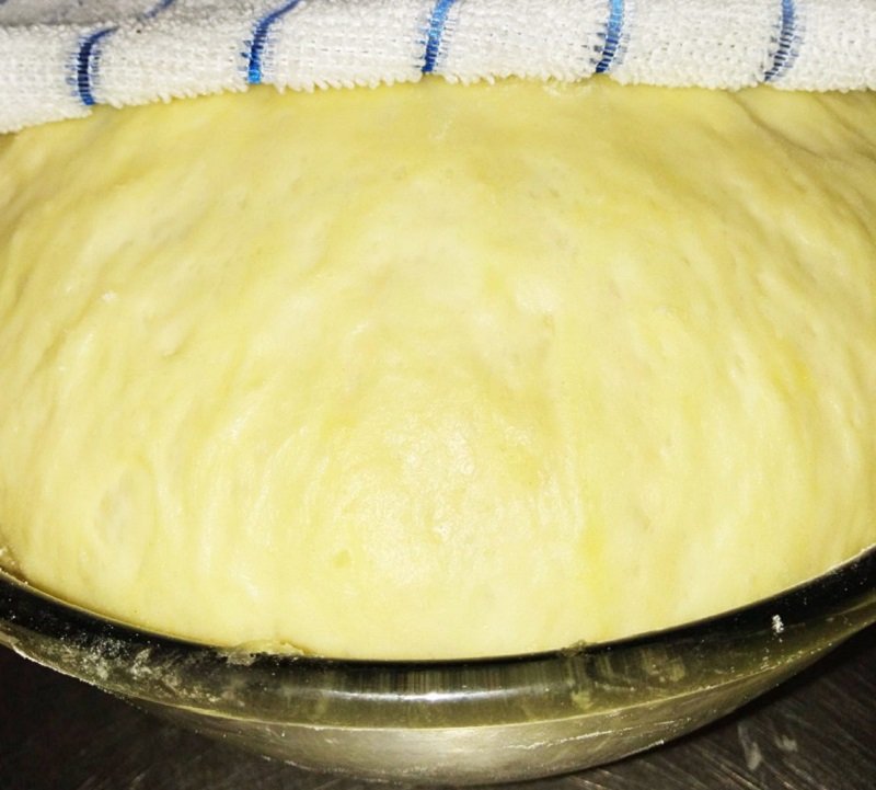 готовка дрожжевого теста