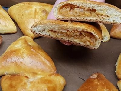 Пирожки с капустой в духовке