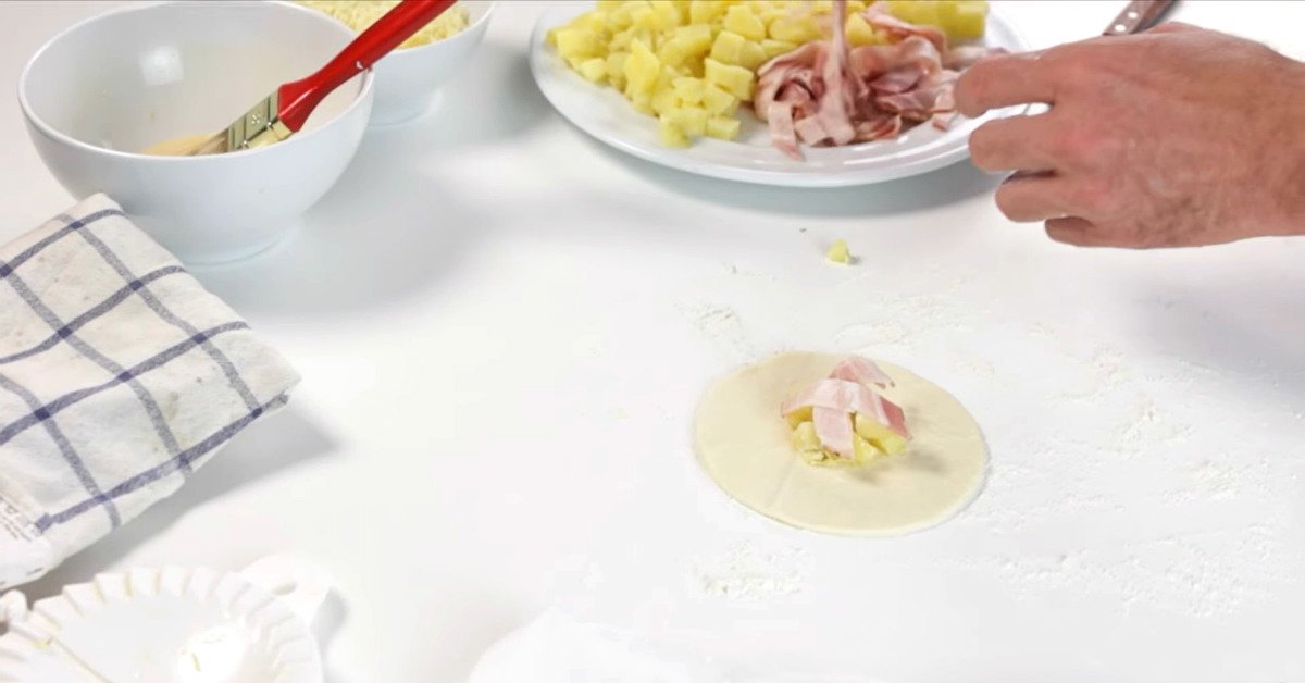 пирожки с картошкой и сыром